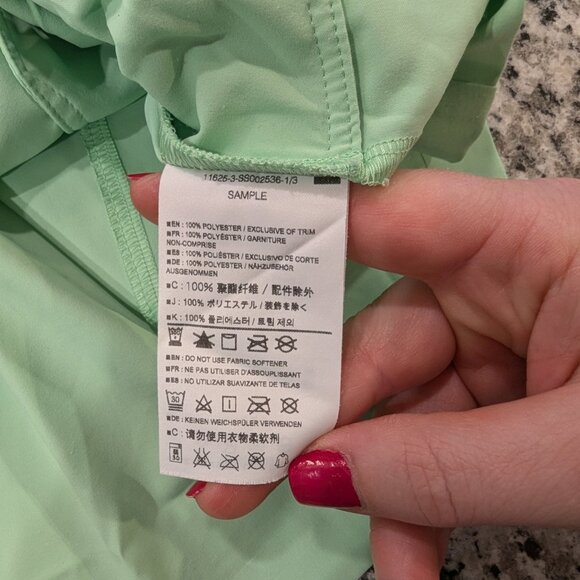 ARC'TERYX Contenta Dress M Meadowsweet Green Lightweight Packable Diem Polyester - Picture 6 of 7